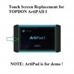 Touch Screen Digitizer Replacement for TOPDON ArtiPAD I Scanner